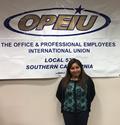 Casey Lazaro, of Carpenters Local 1506, took the oath at the General Membership Meeting on September 21, 2016. 